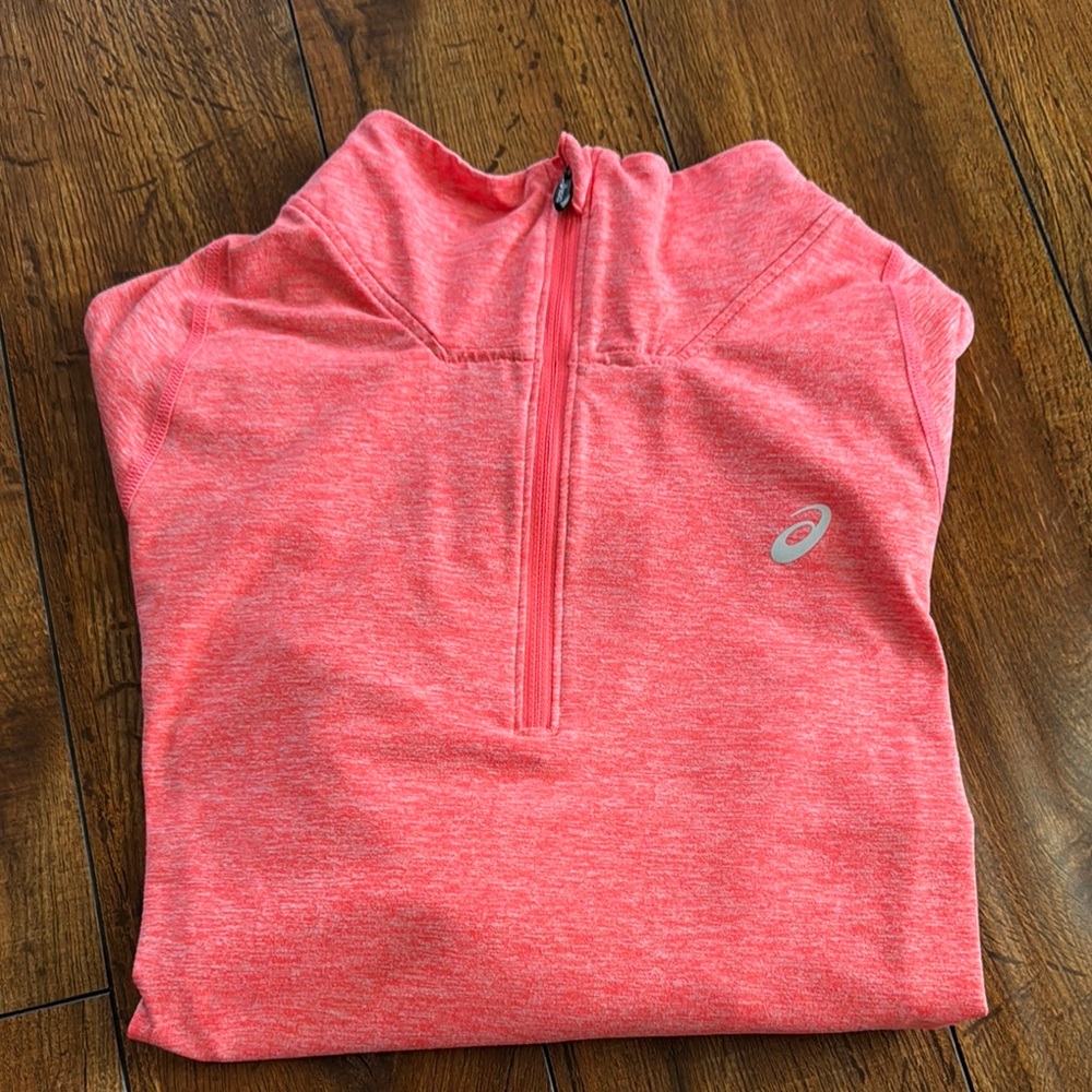 Asics Coral Half-Zip Pullover